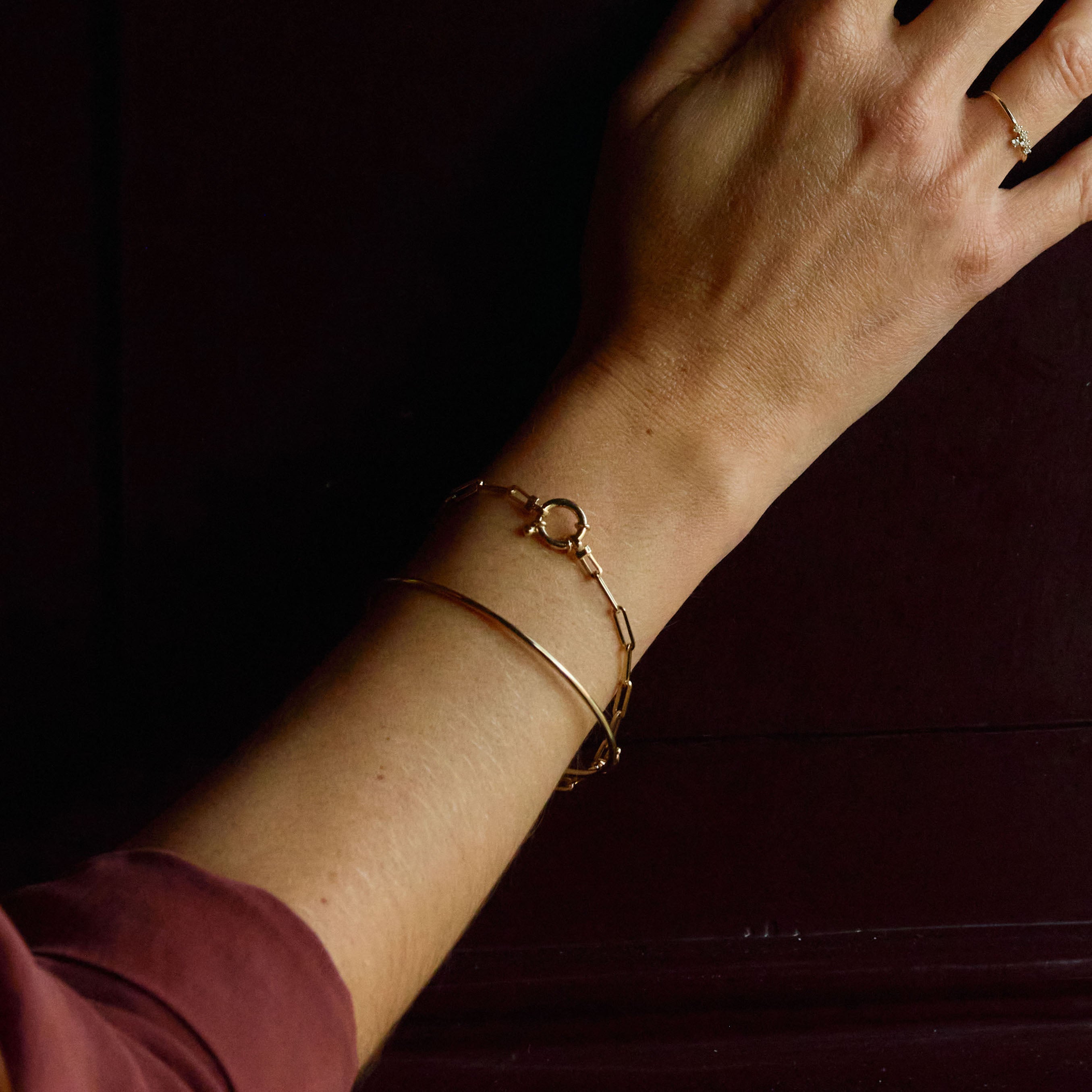 Bracelet 14k bangle