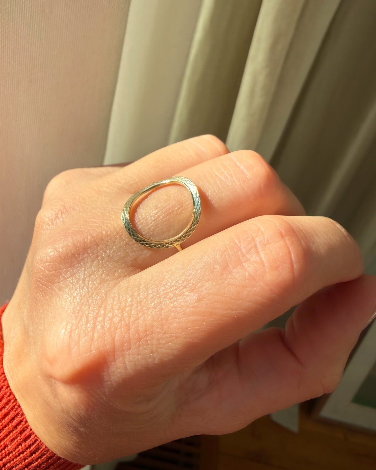 De Pina Bausch ring 14k
