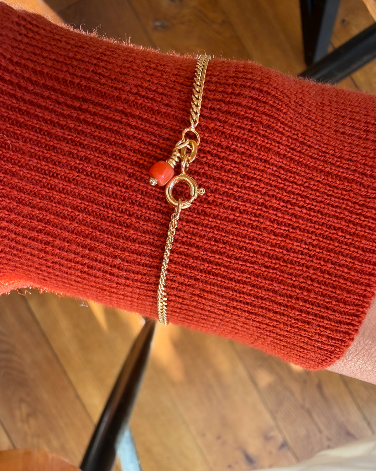 De pompadour armband 14k