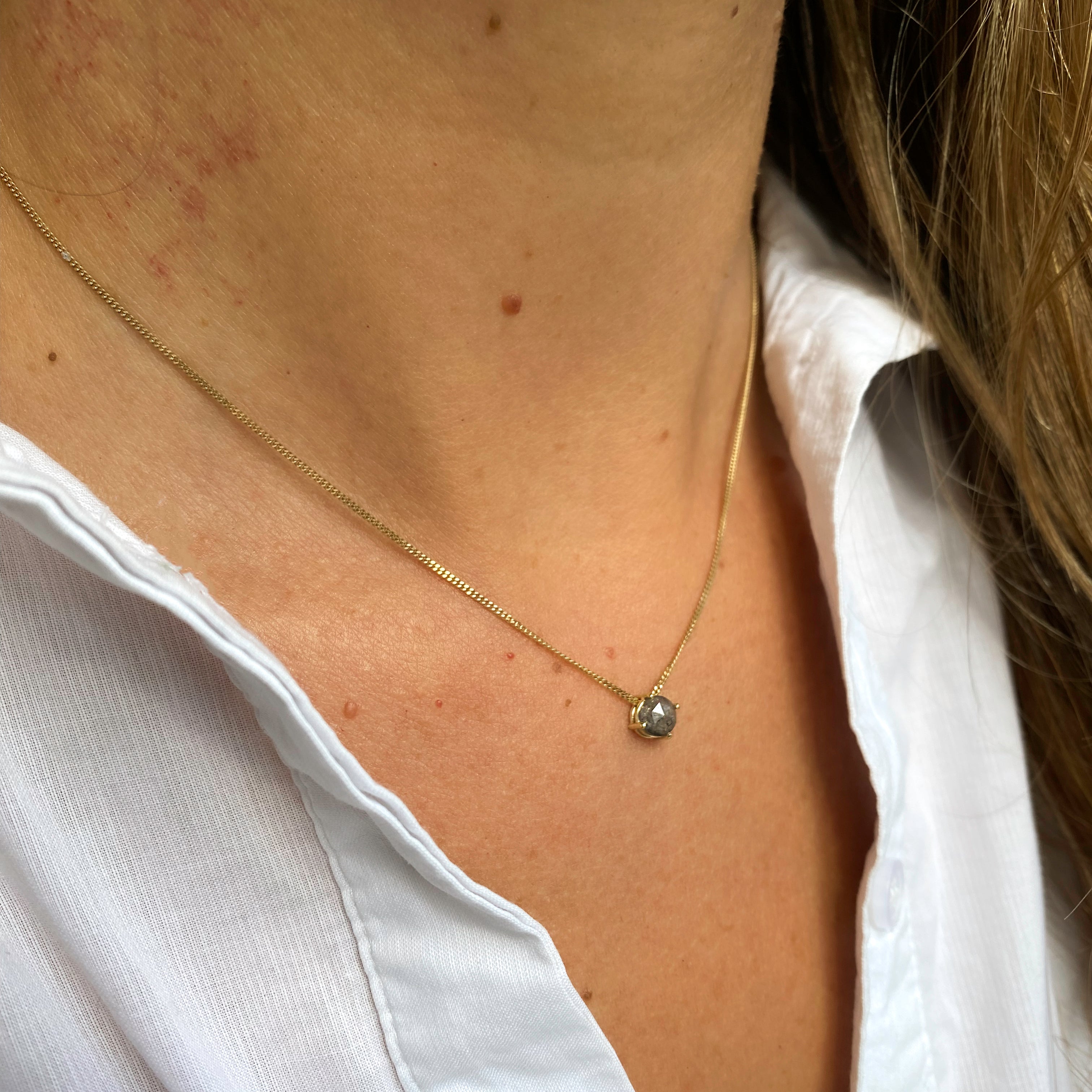 Ketting 14k stardust