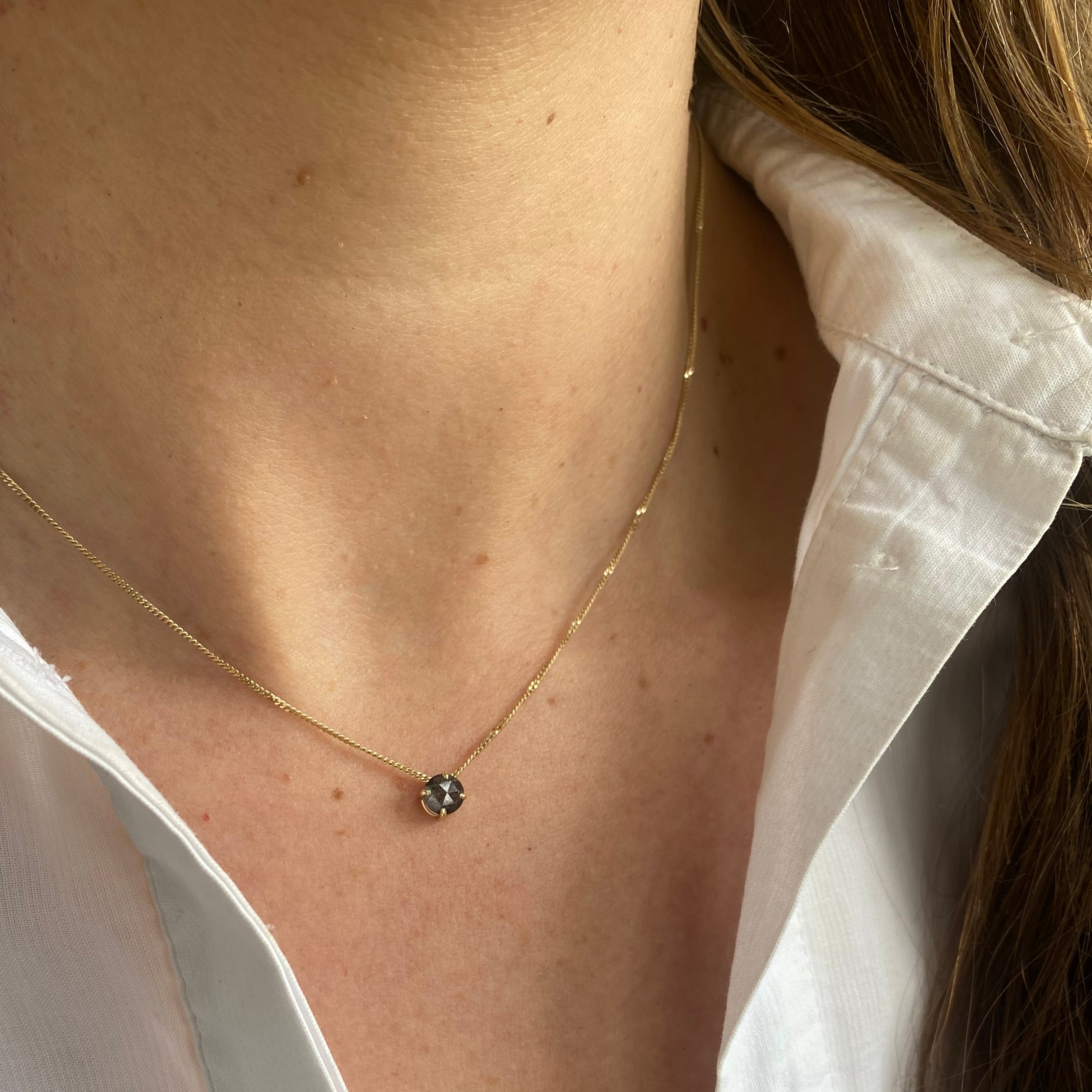 Necklace 14k stardust