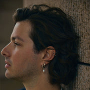 Earrings pearl white