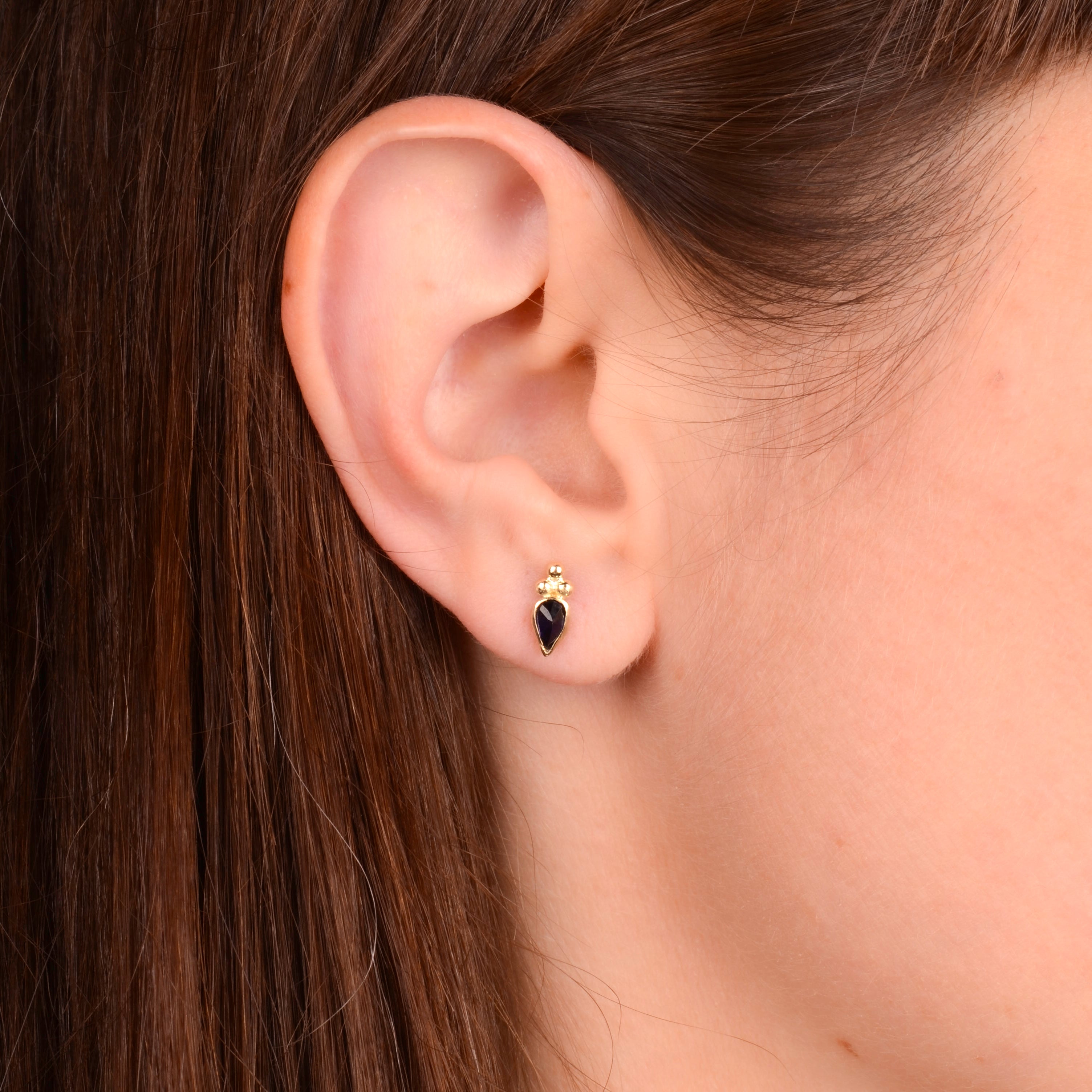 Oorbel 14k amour