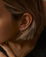 Oorbellen pluto stripe