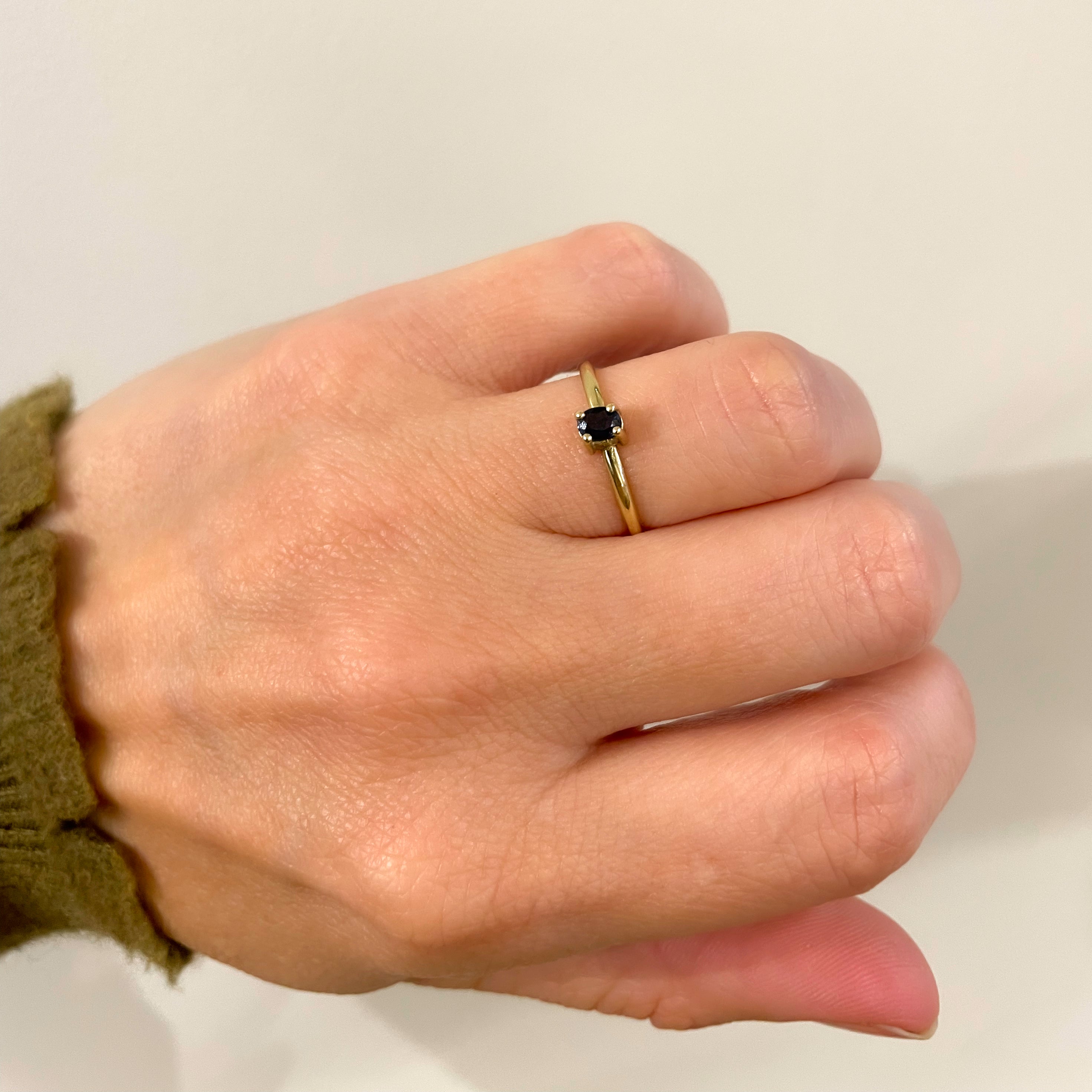 Ring 14k blue ocean