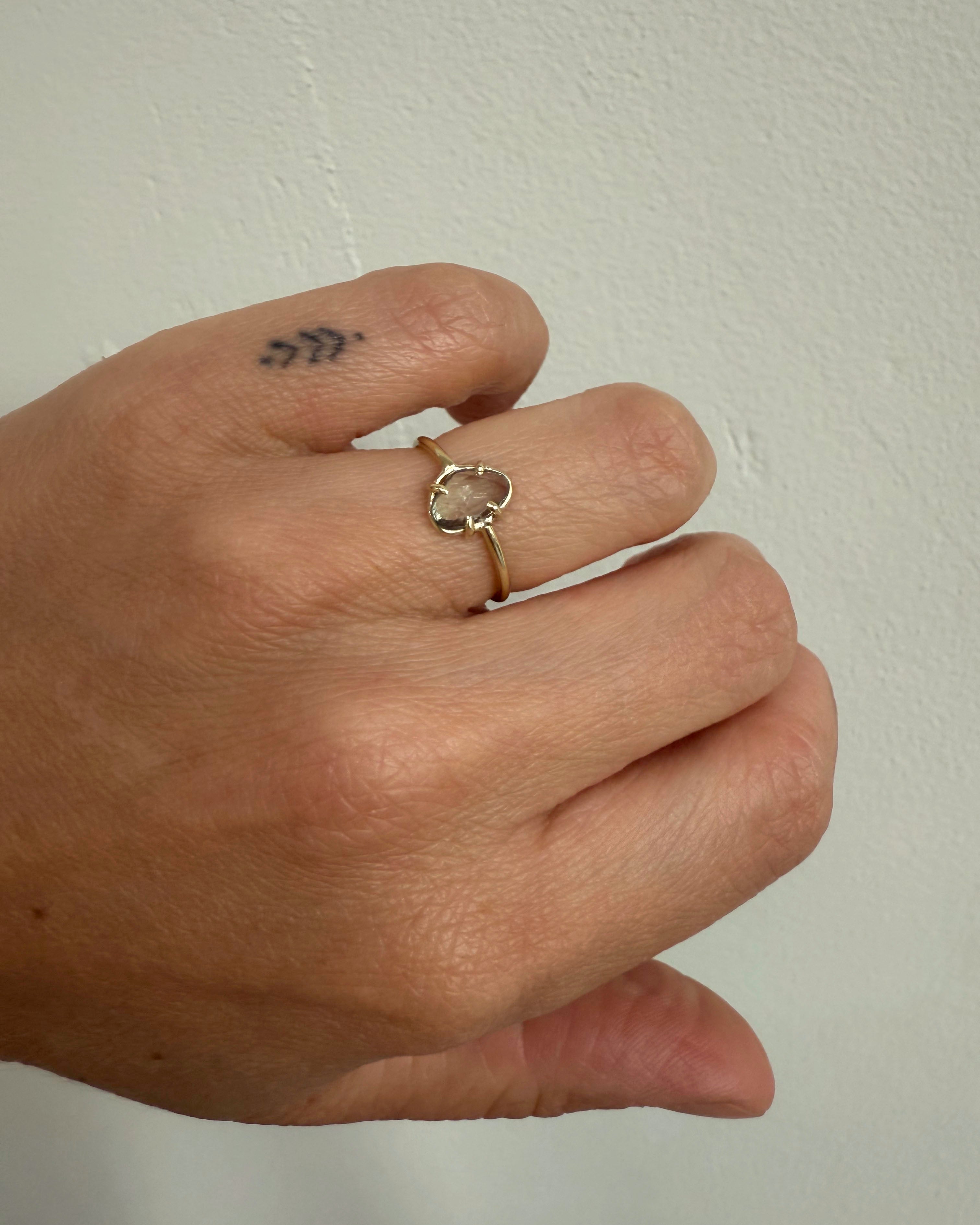 Ring 14k fluire