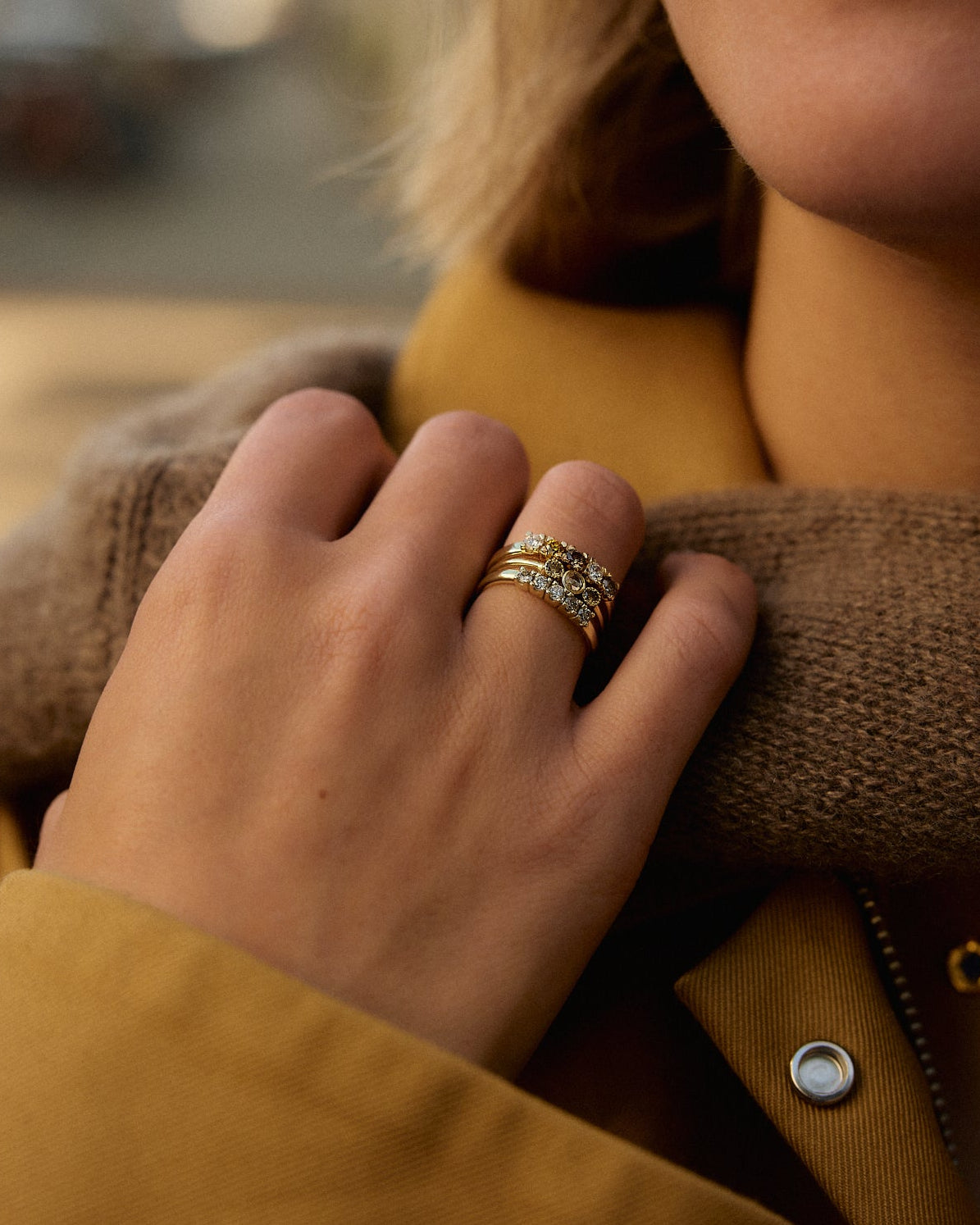 Ring frost 14k