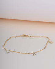 Charmed armband 14k