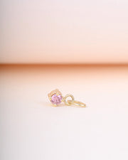 Hanger vivid pink 14k