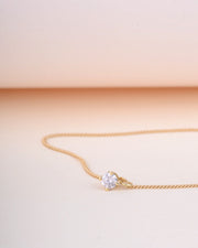 Vintage love ketting 14k