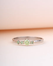 Ring green muse 14k
