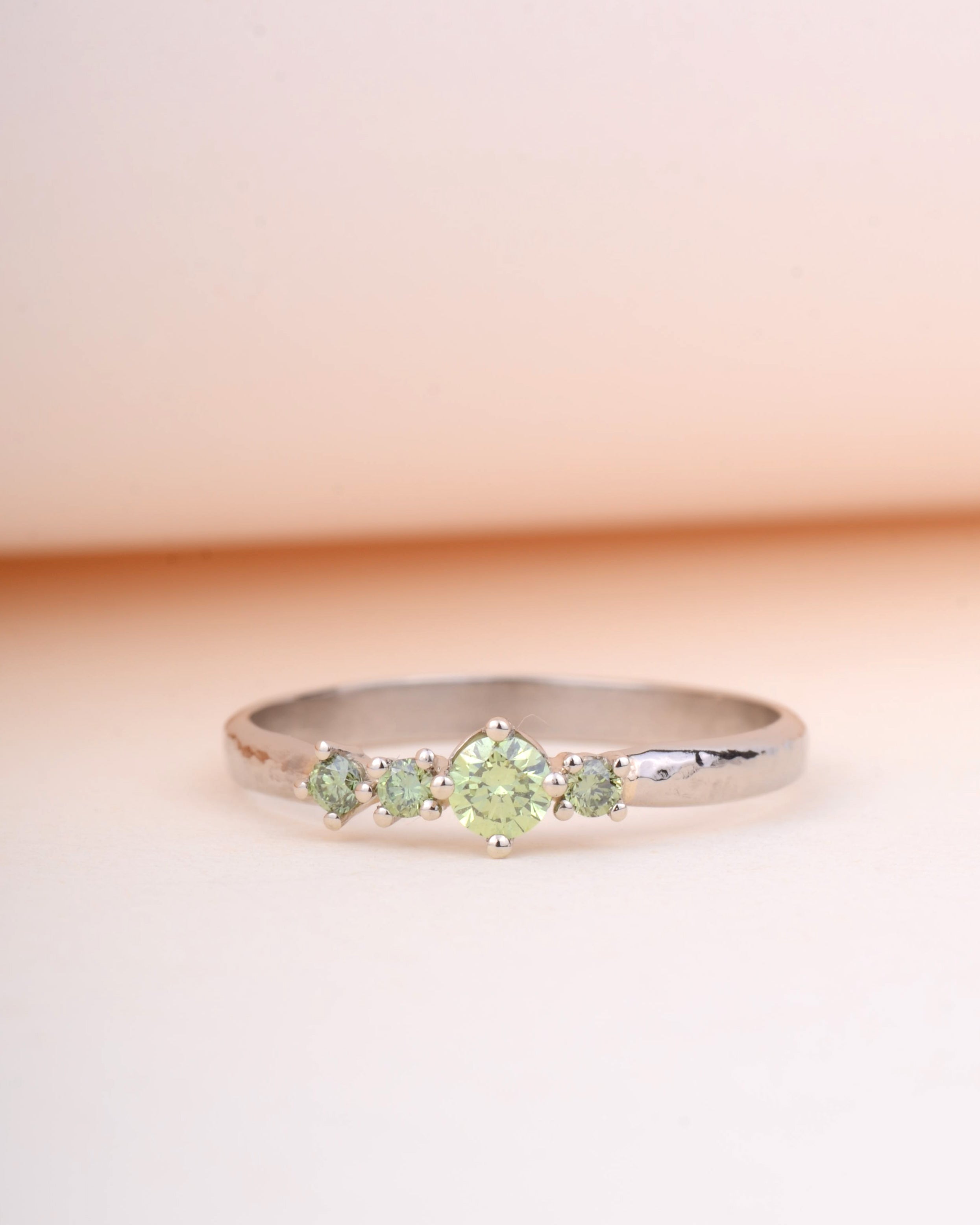 Ring green muse 14k