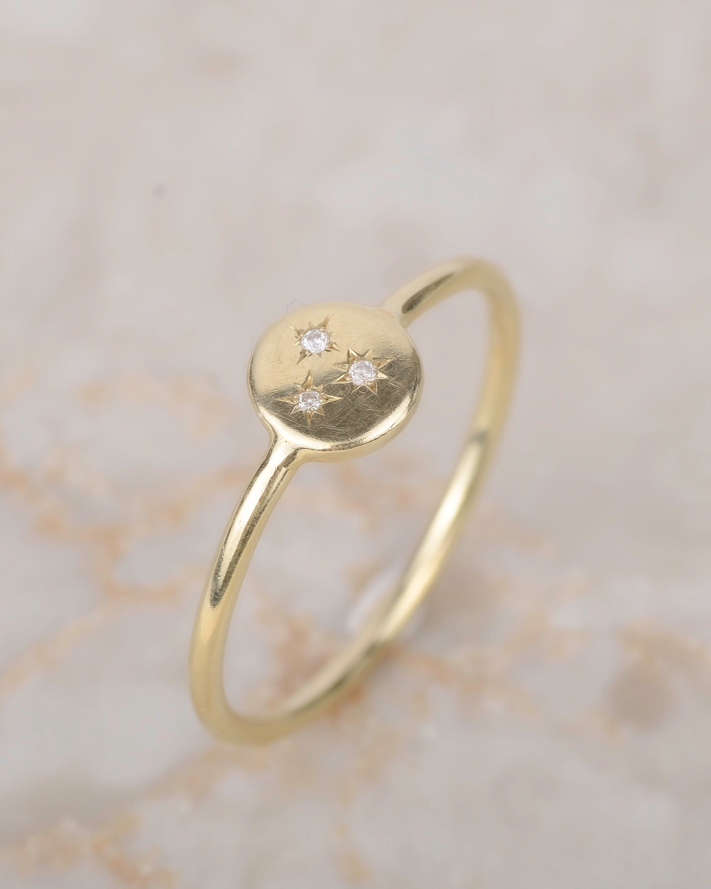 Astro ring 14k