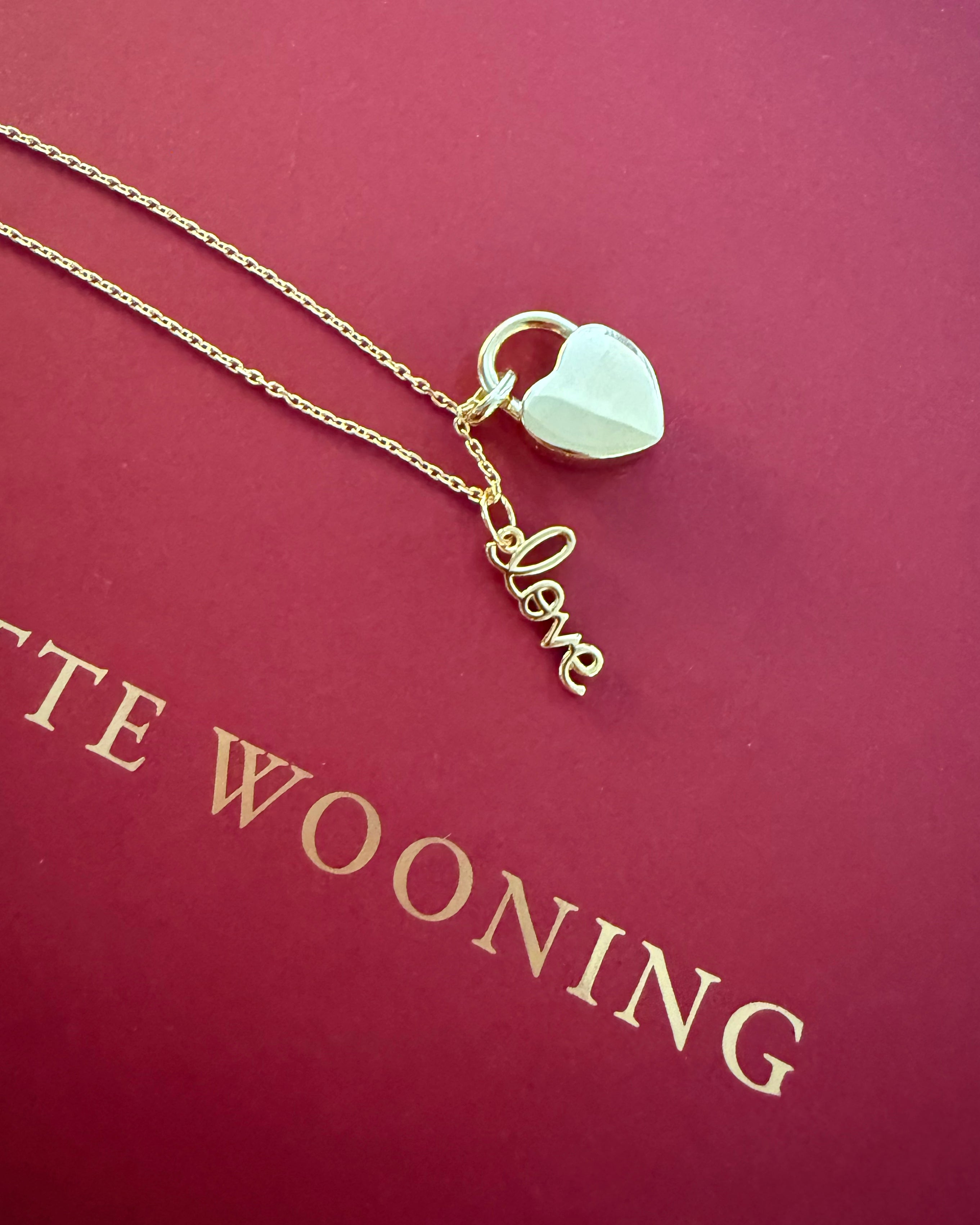 Lucky in love advent giftbox gold-plated