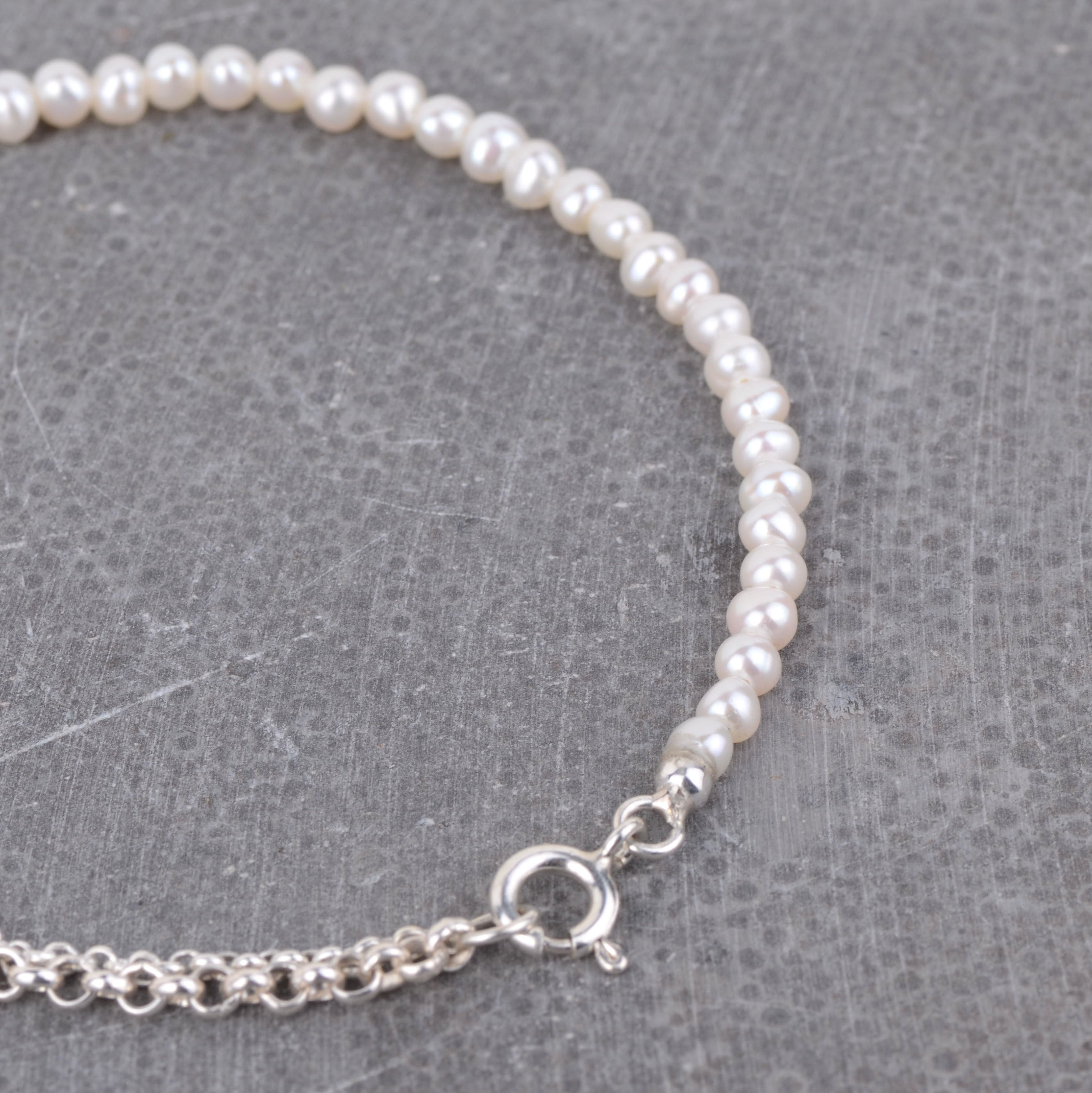 Armband meisje met parel