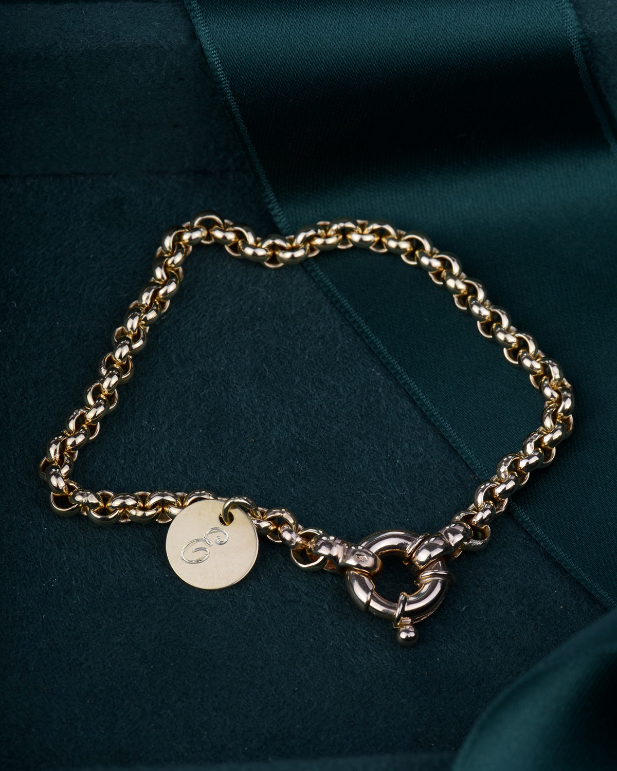 Heritage 14k armband + signature 14k pendant