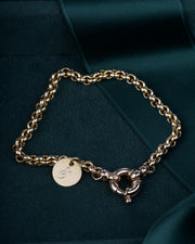 Heritage 14k armband + signature 14k pendant