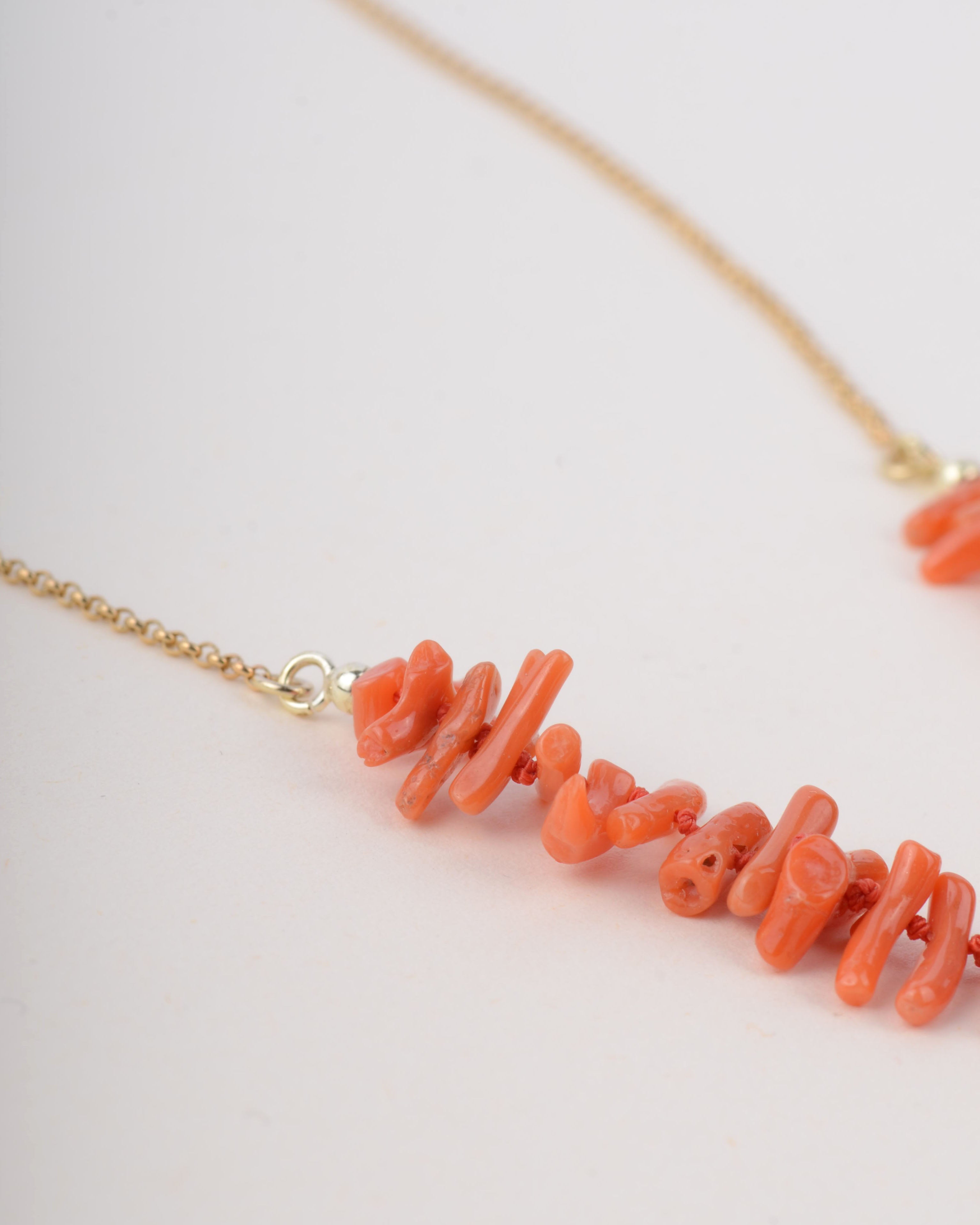 Ketting 14k branches