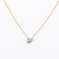 Ketting 14k double love