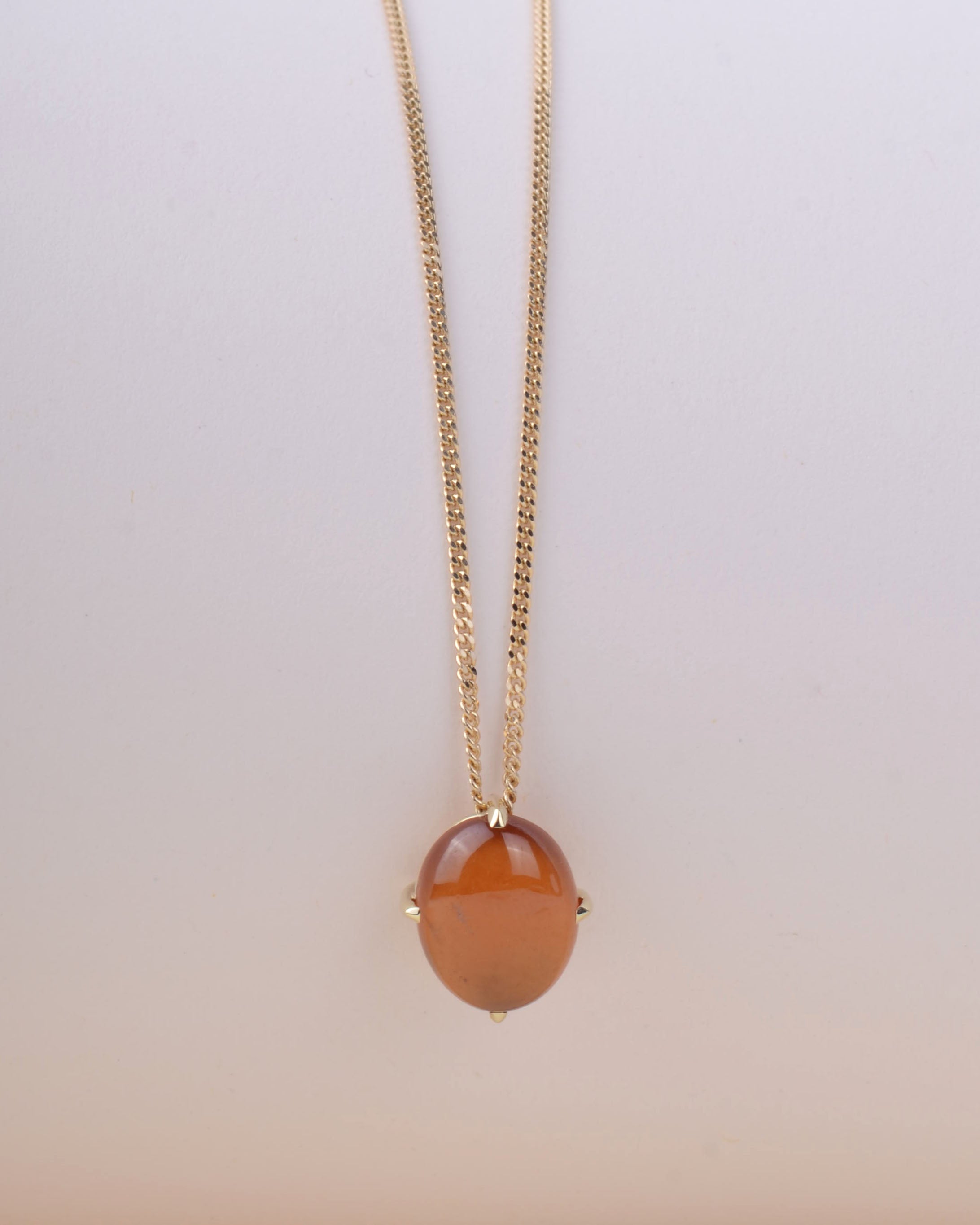Ketting 14k fall leaf