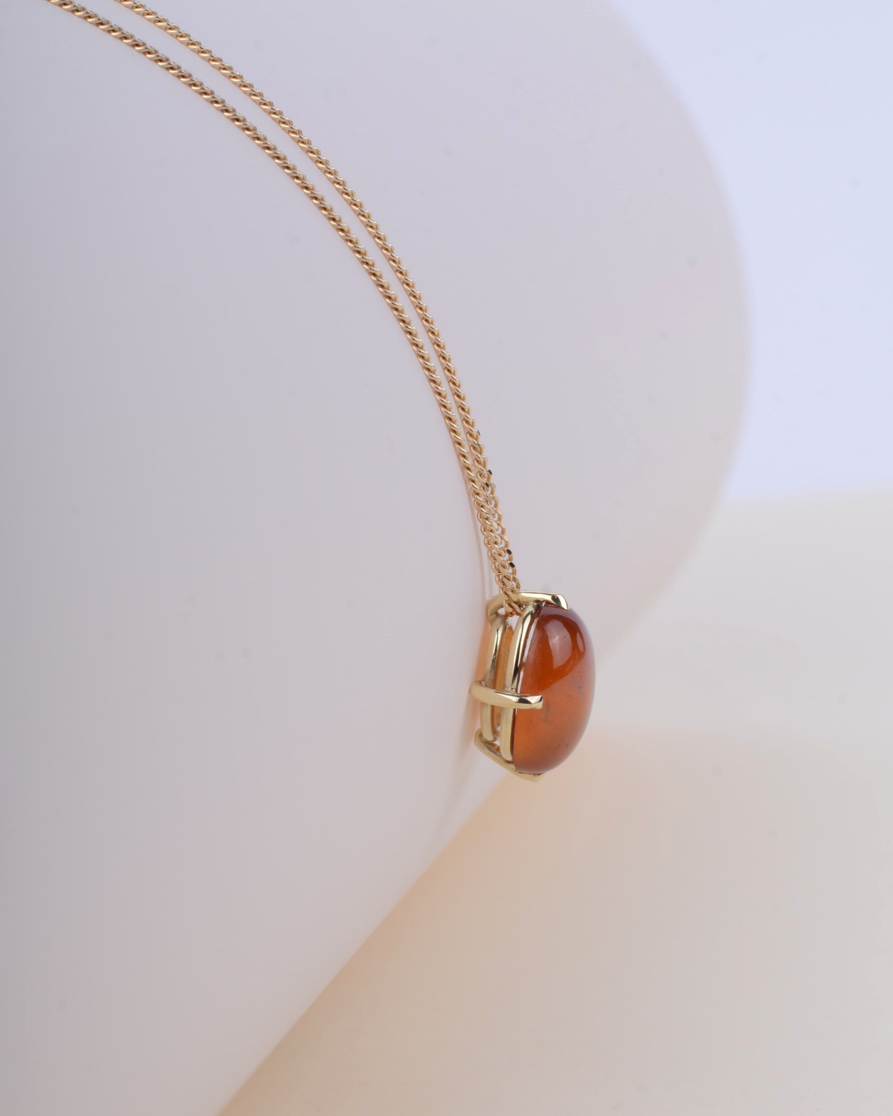 Ketting 14k fall leaf