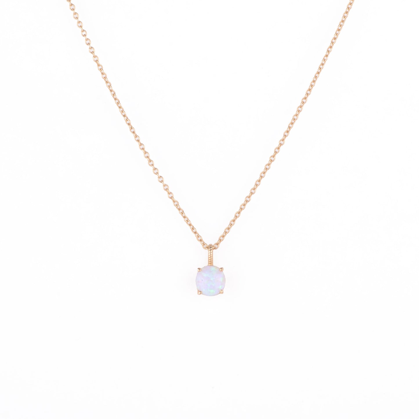 Ketting 14k opal Gem