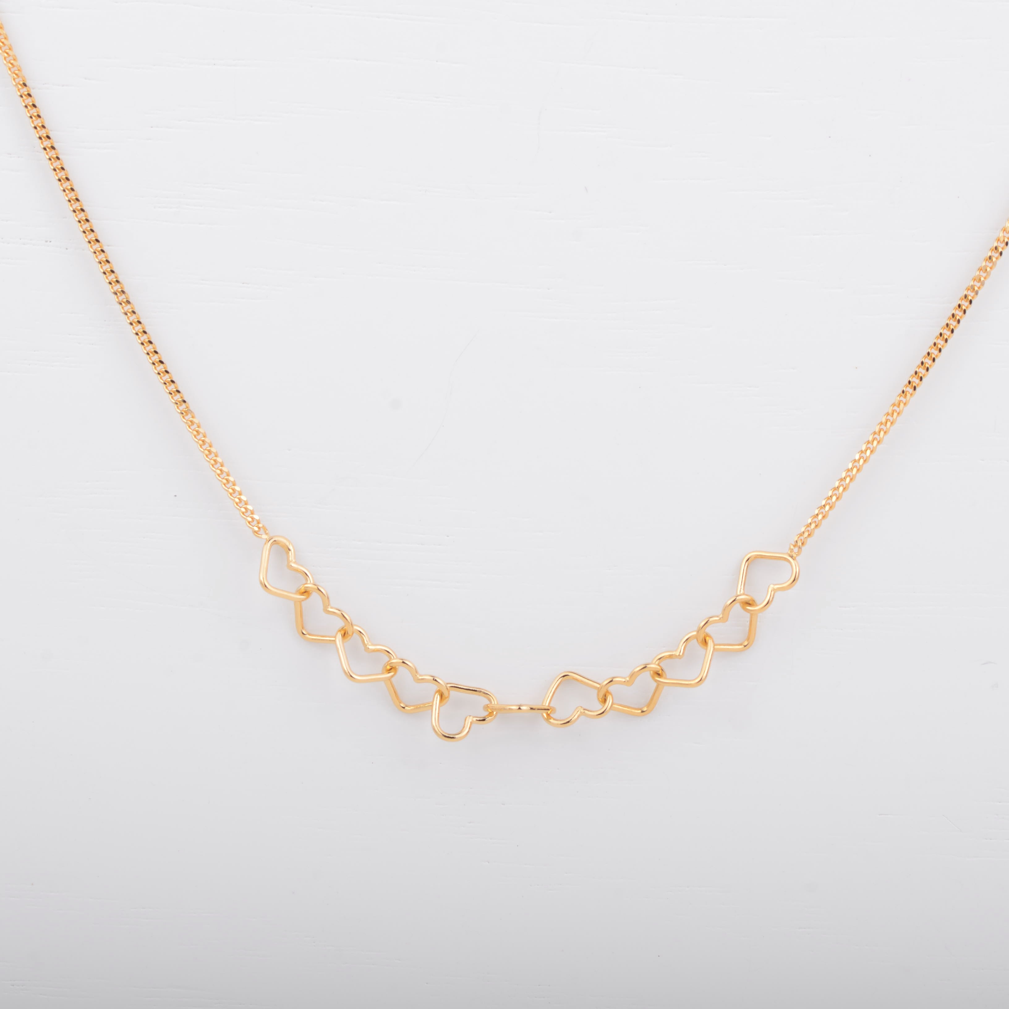 Ketting heart on fire