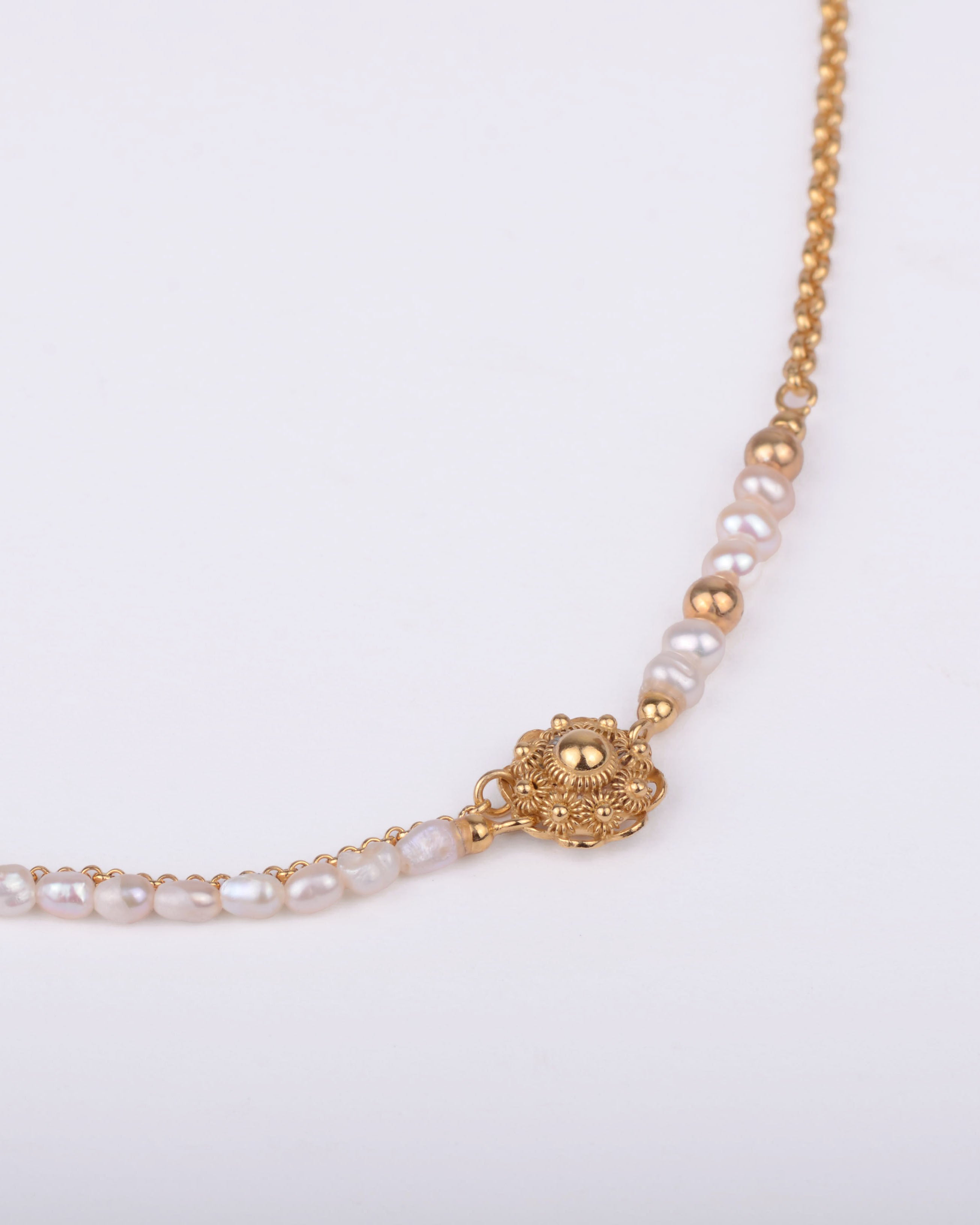 Ketting meisje met parel