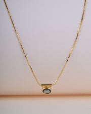 necklace ocean gem