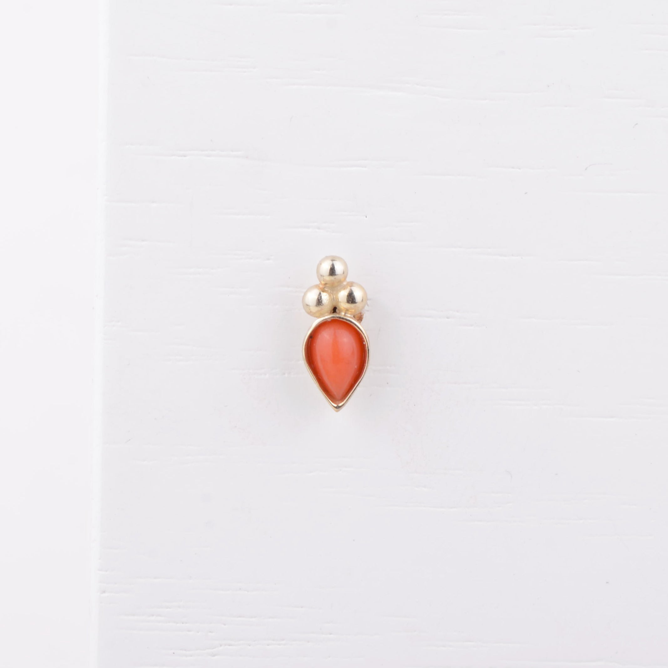 Oorbel 14k amour