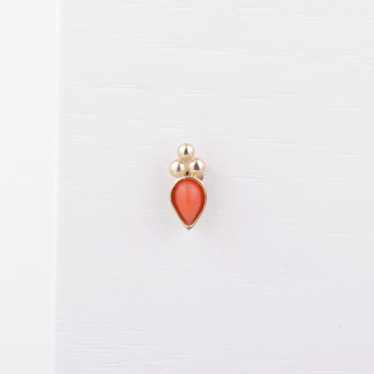 Earring 14k amour
