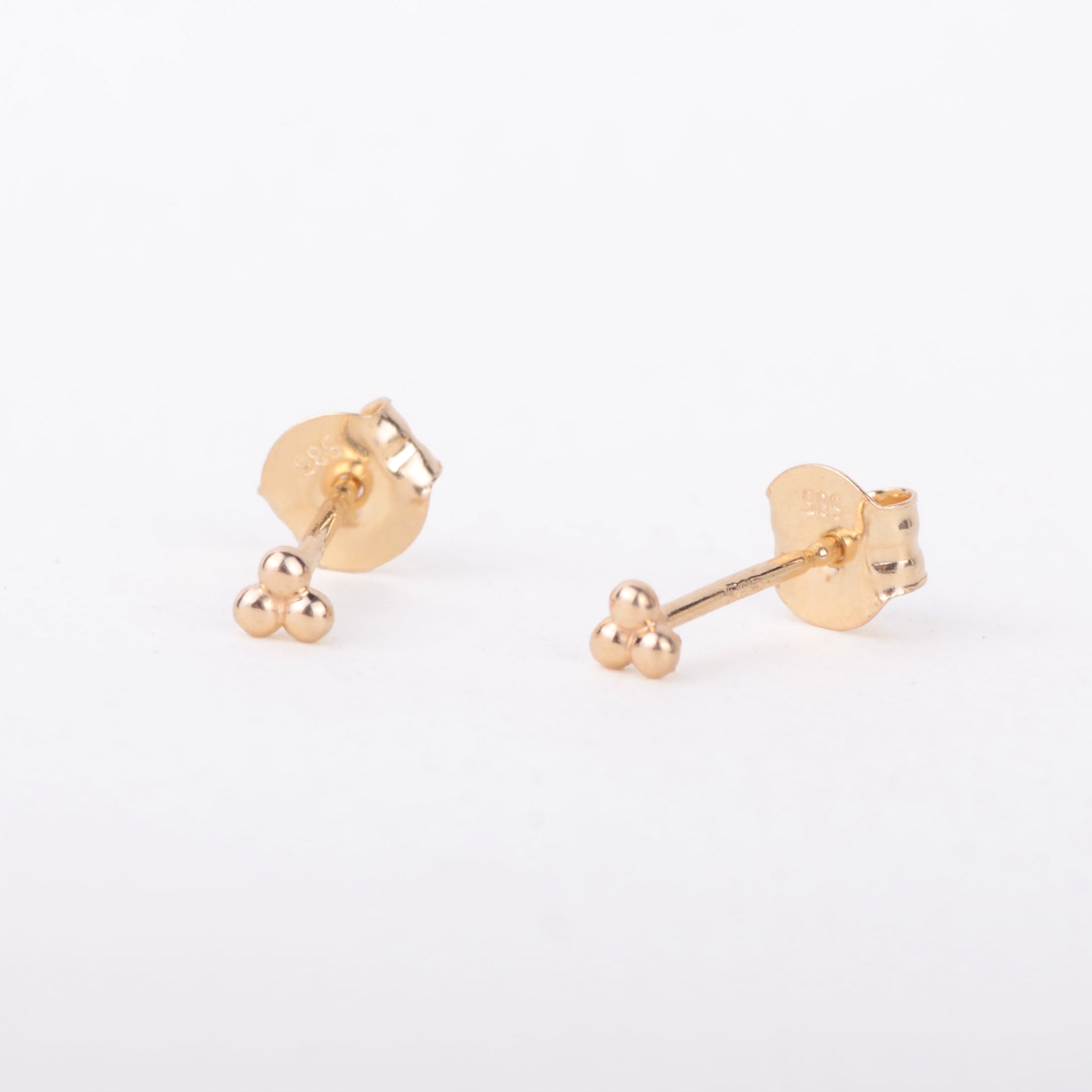 Oorbellen 14k dots