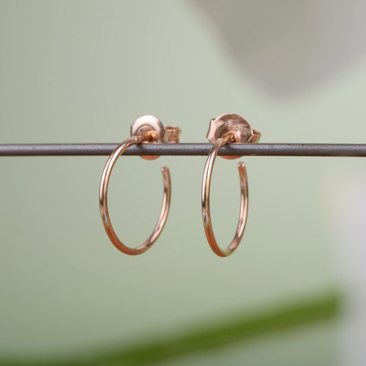 Oorbellen 14k peaches
