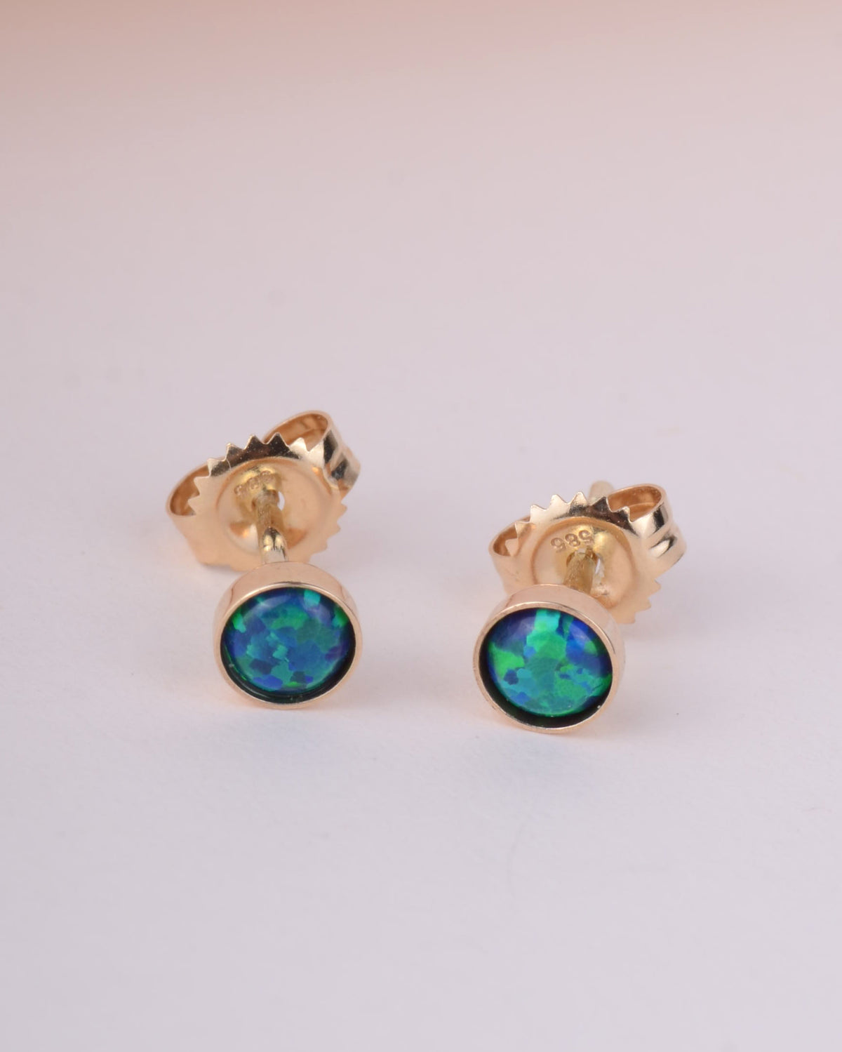 Earrings 14k wish upon a star