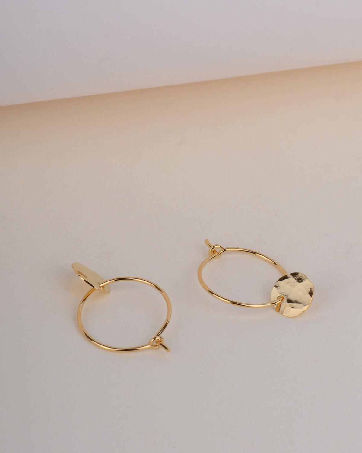 Oorbellen bubbles hoop small