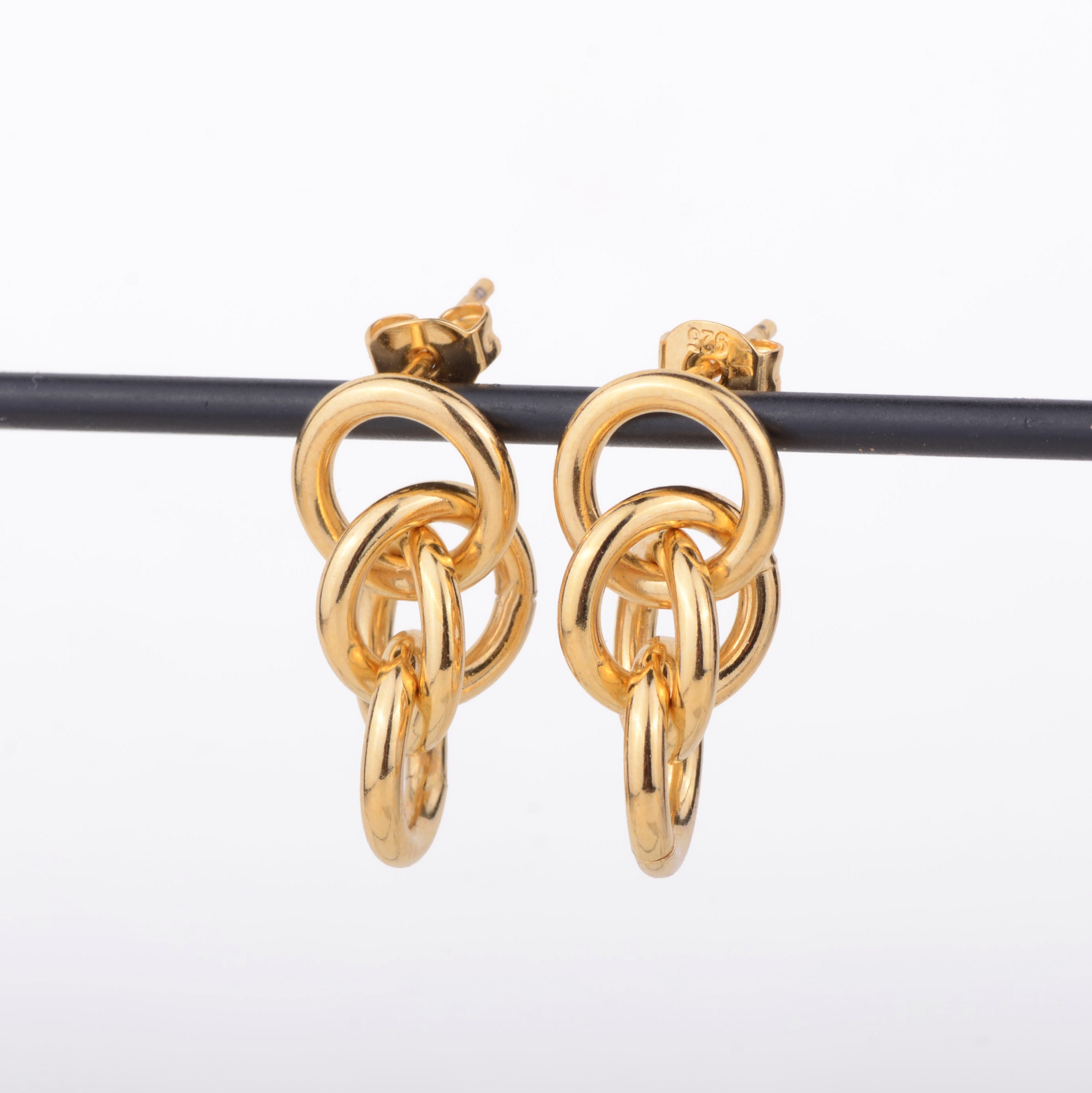 Earrings circle of life