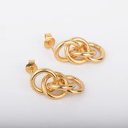 Earrings circle of life