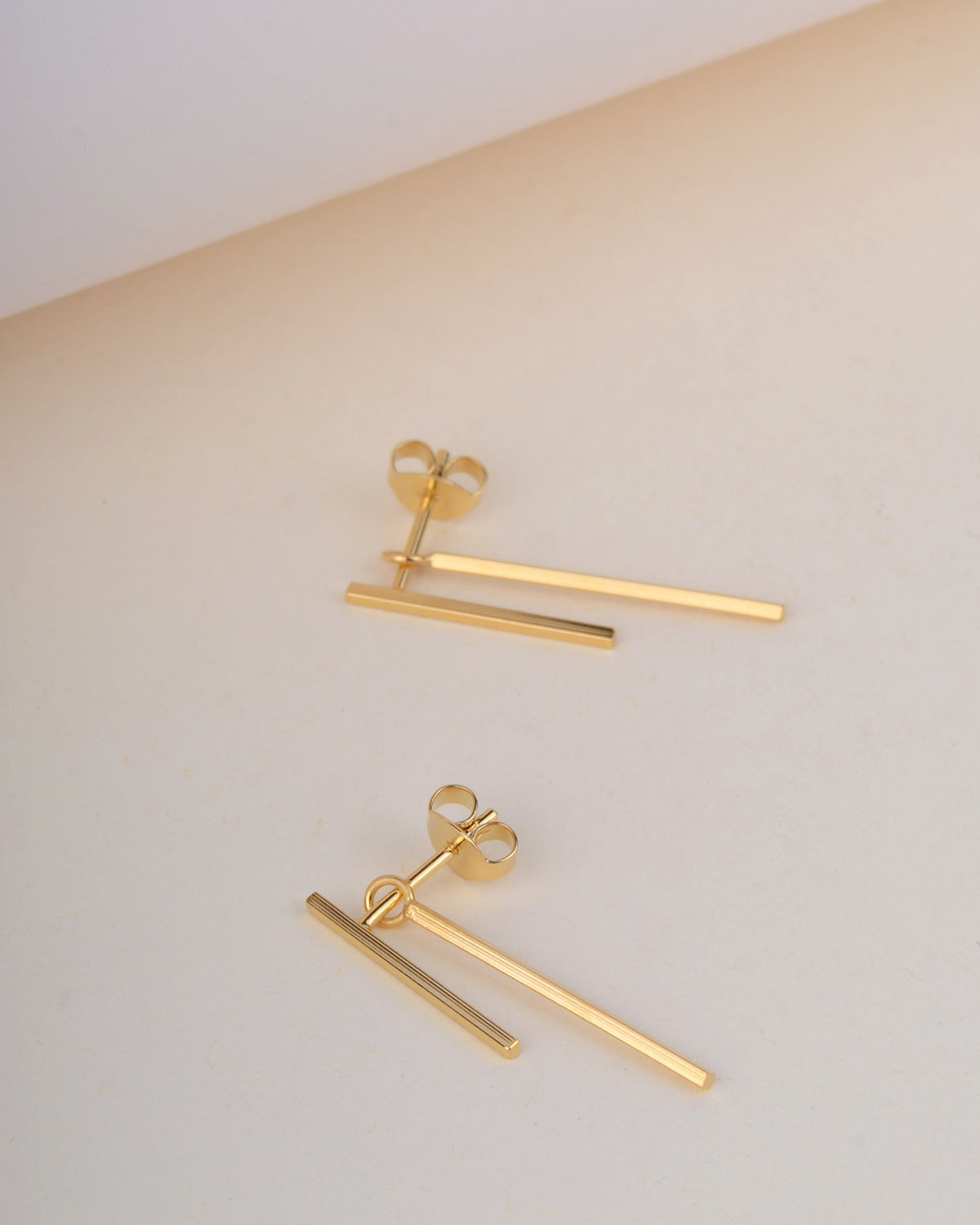 Oorbellen square duo