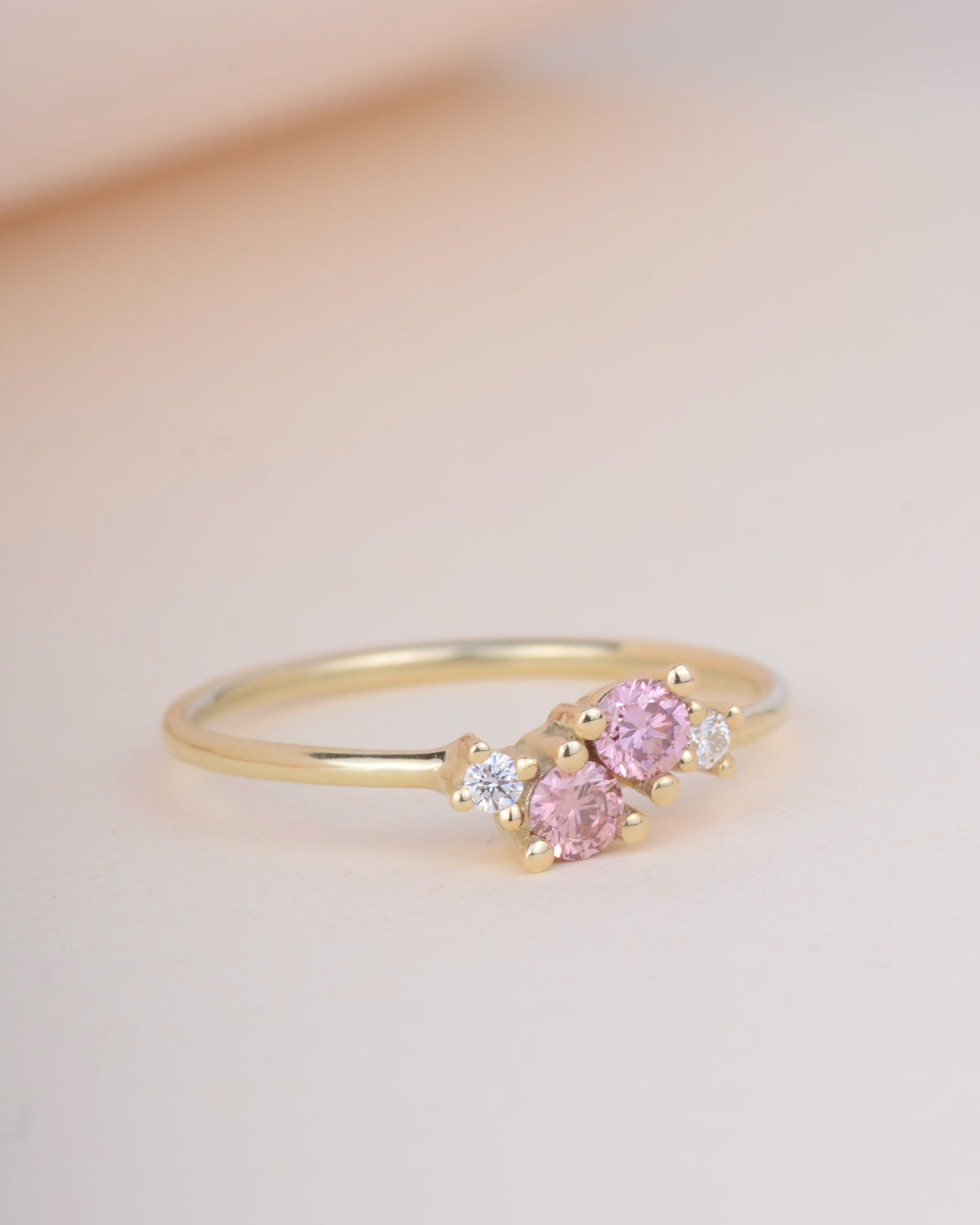 Ring 14k pink blush