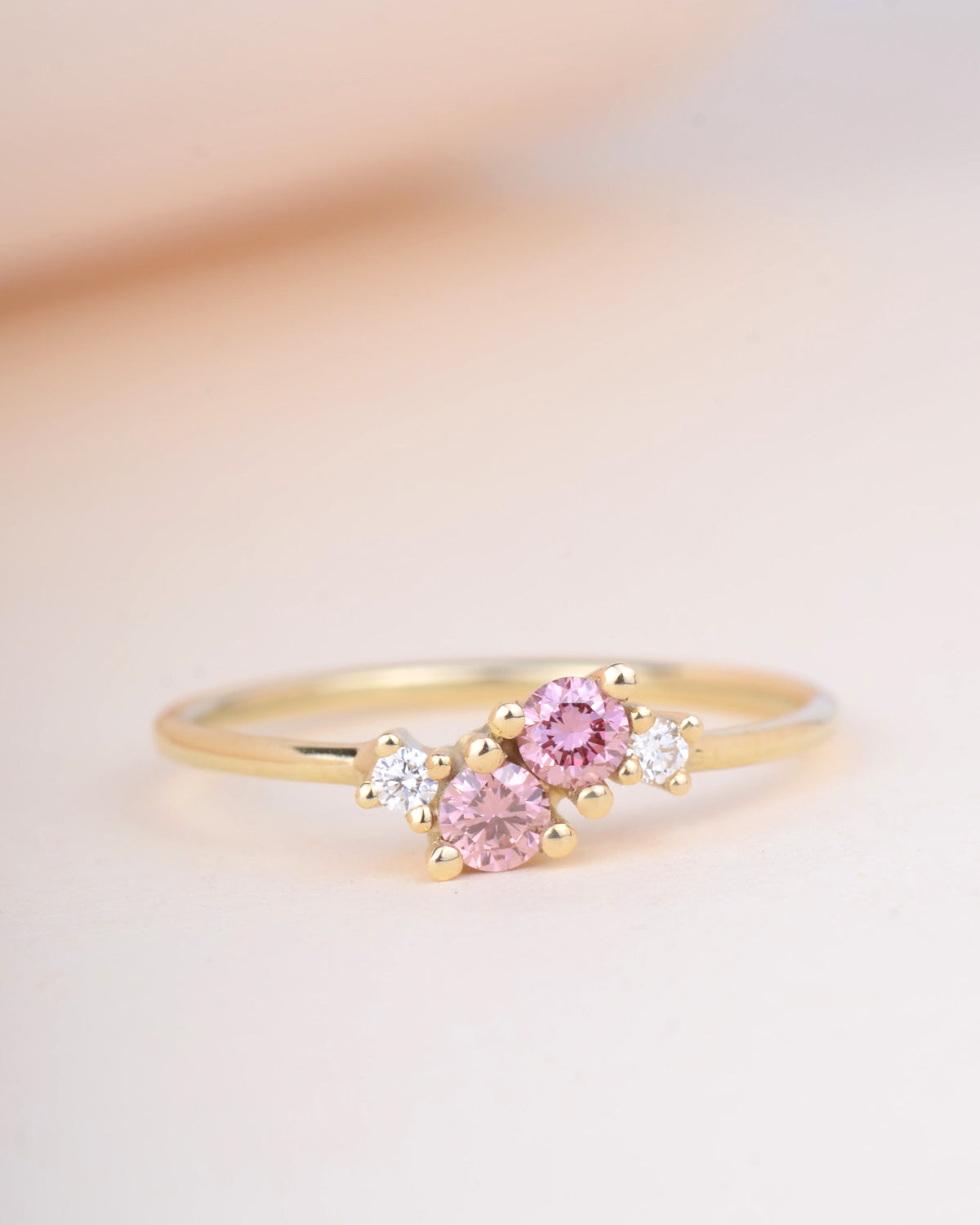Ring 14k pink blush
