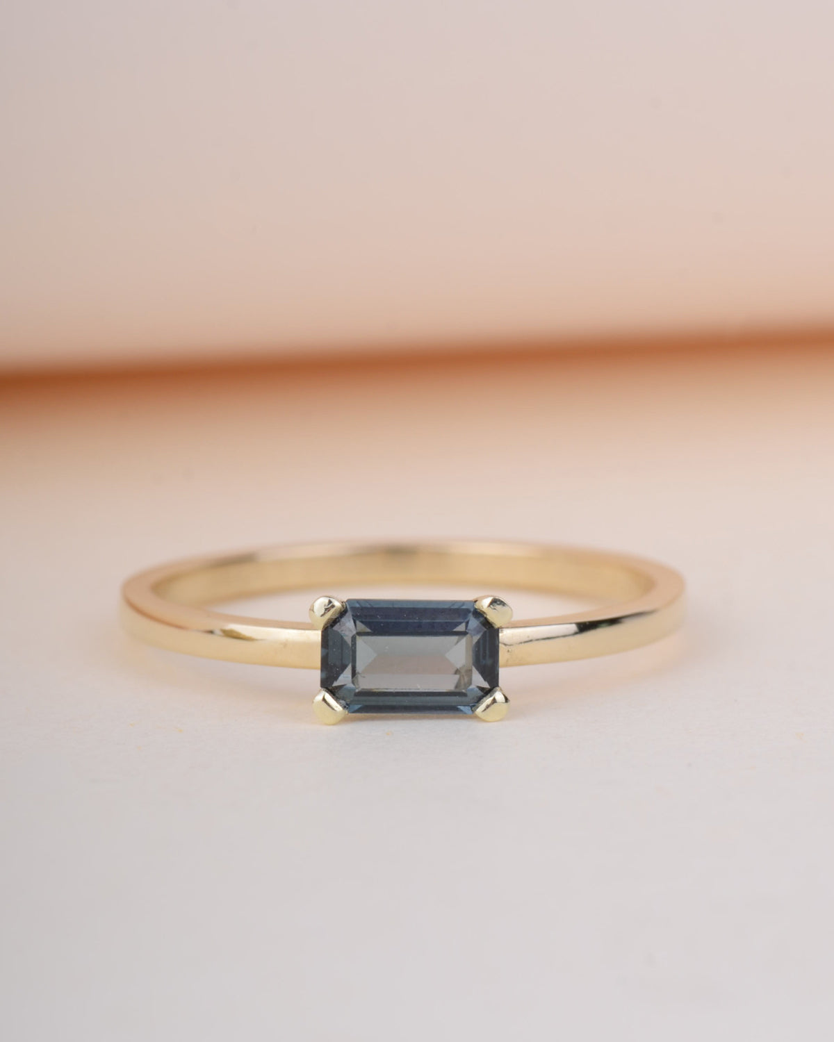 Ring 14k green forest