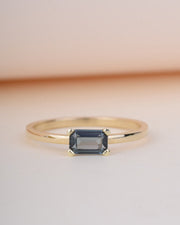 Ring 14k green forest