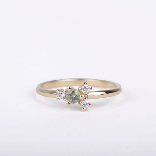 Ring 14k meadow