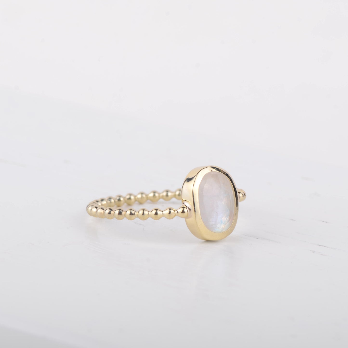 ring 14k moonlight