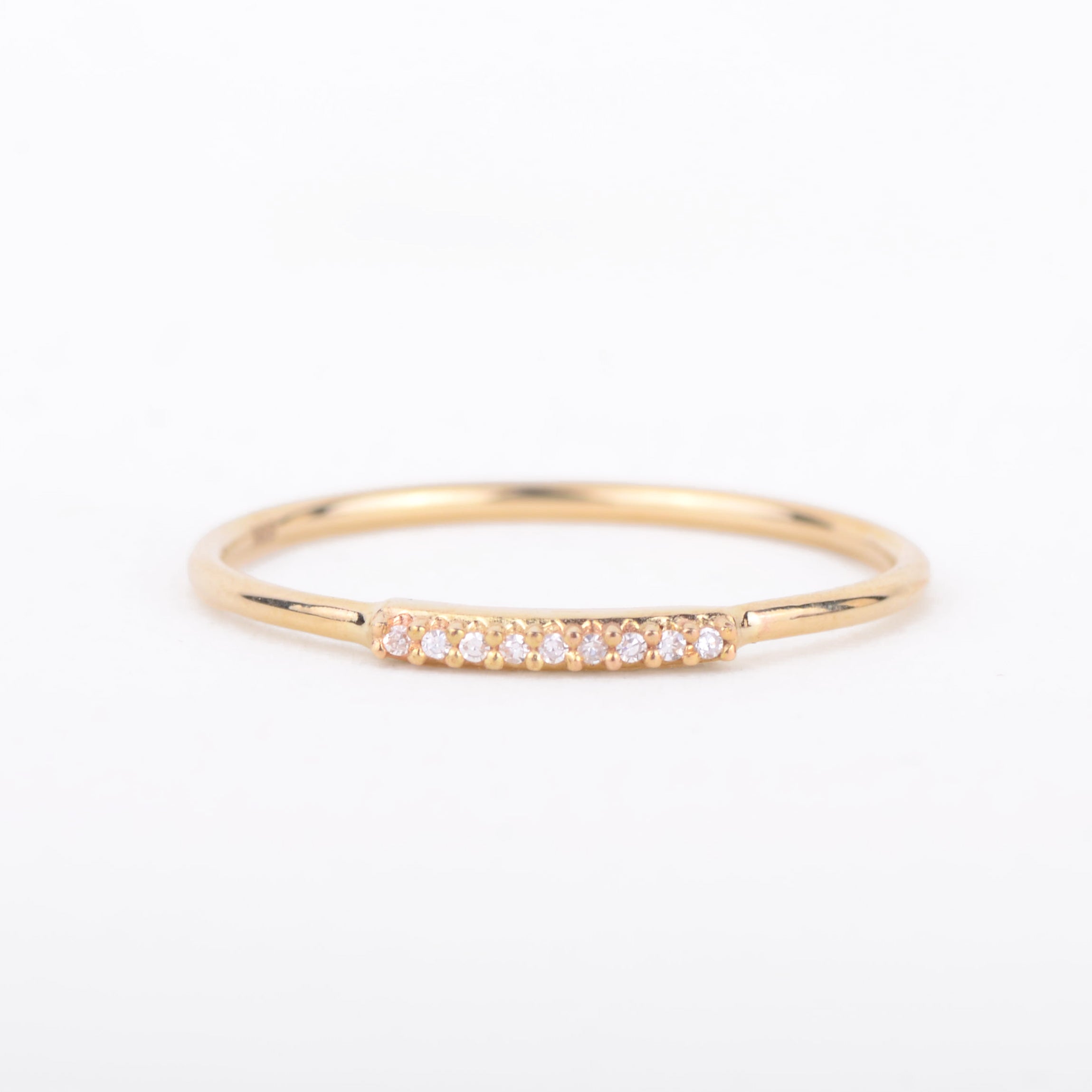 Ring 14k nine