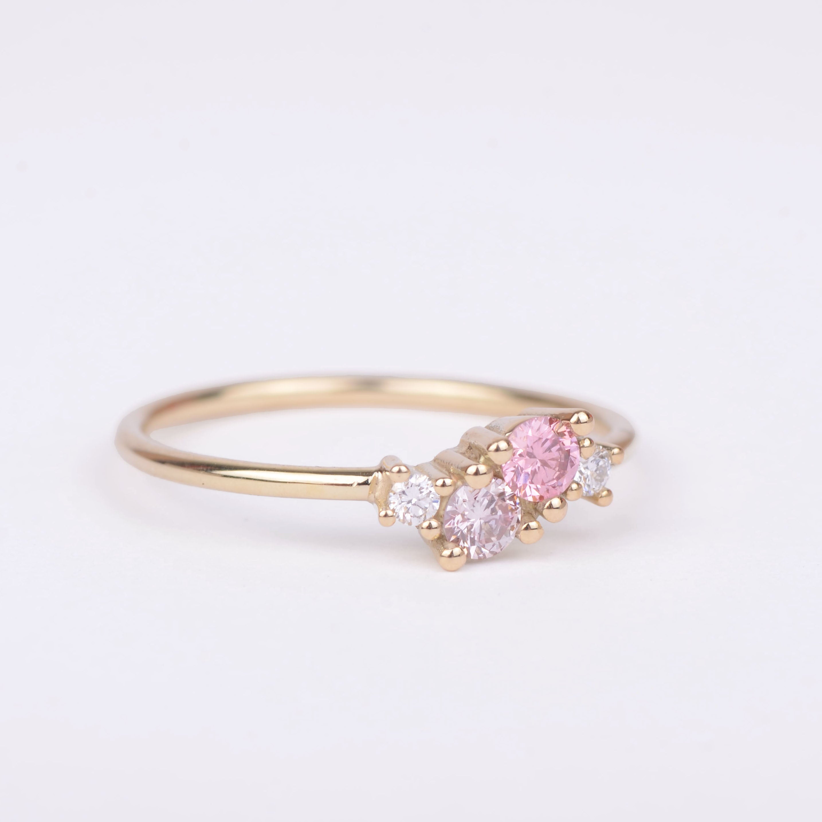 Ring 14k pink blush