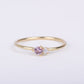 Ring 14k romantic duo