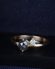 Stardust ring 14k