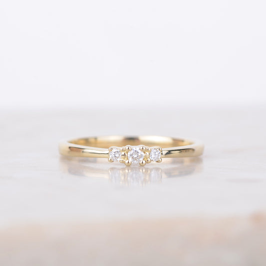 Ring 14k trilogie