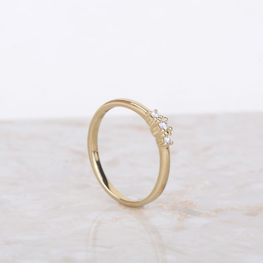 Ring 14k trilogie